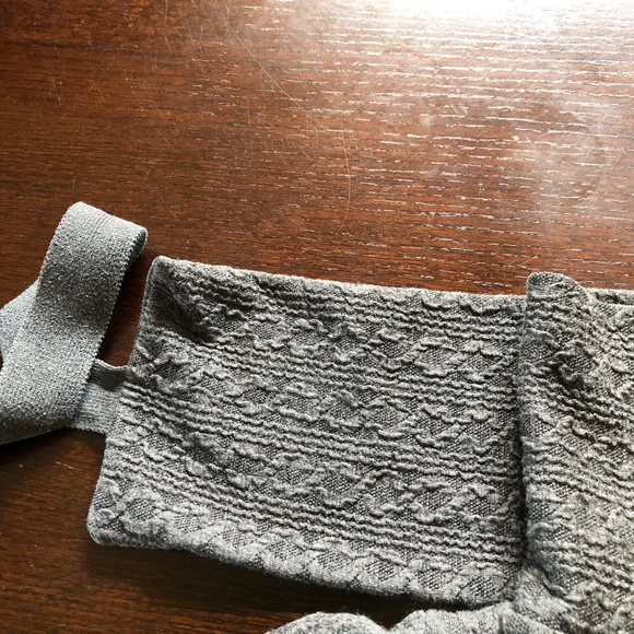 EUC Unique Turtle Neck Wrap Grey Tunic Sweater Size S - Picture 6 of 16